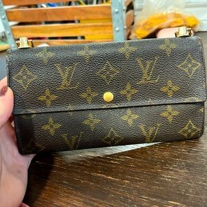 Louis Vuitton wallet/crossbody.